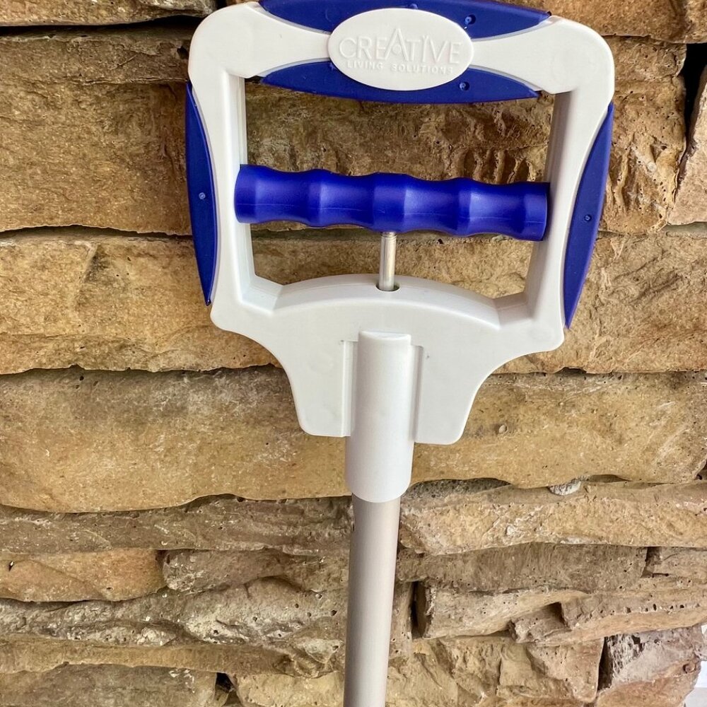 Grabber Buddy GB36 Reacher Tool - Blue/White, NEW - Picture 4 of 4